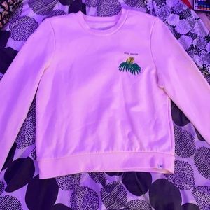 Light pink Hurley crew neck